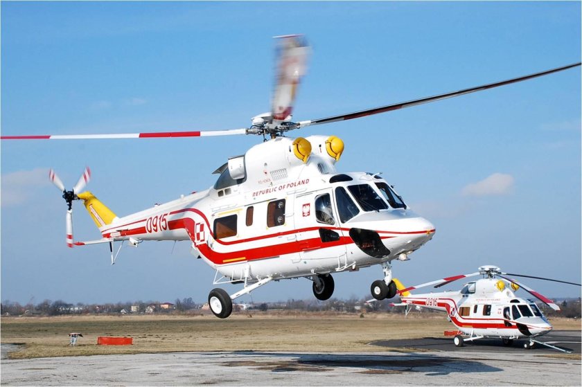 Вертолет PZL w3 Sokol