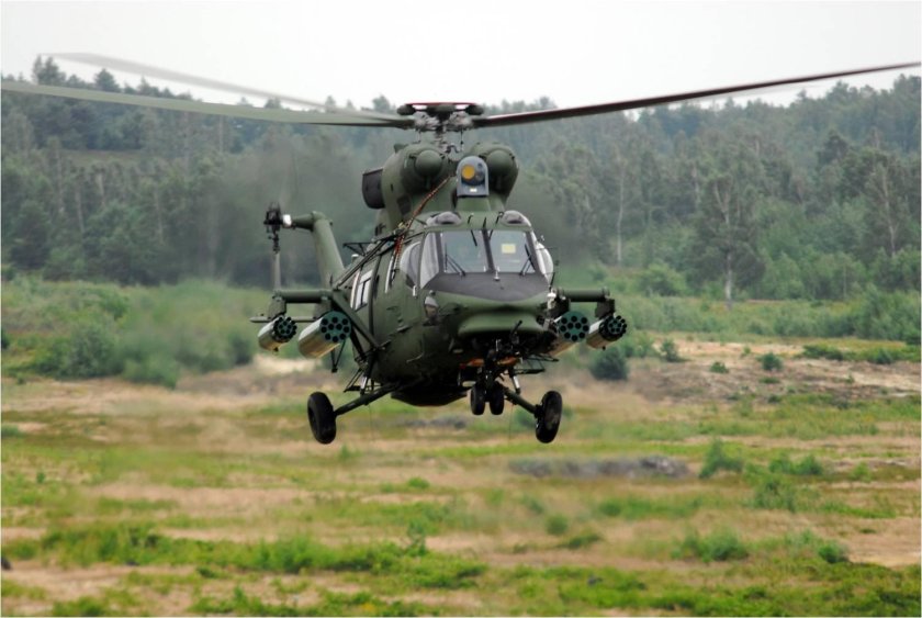 Польша вертолёт pzl w-3pl gluszec