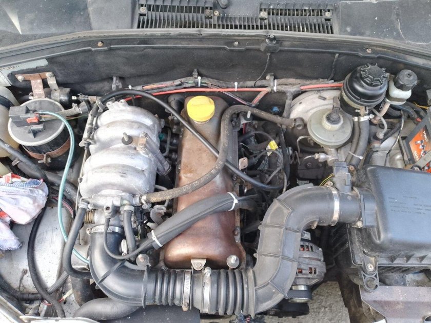 Мотор шевроле нива