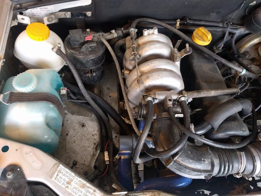 Система охлаждения двигателя Нива 2123