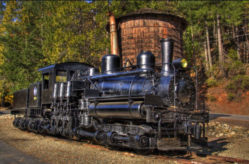 Паровоз Shay