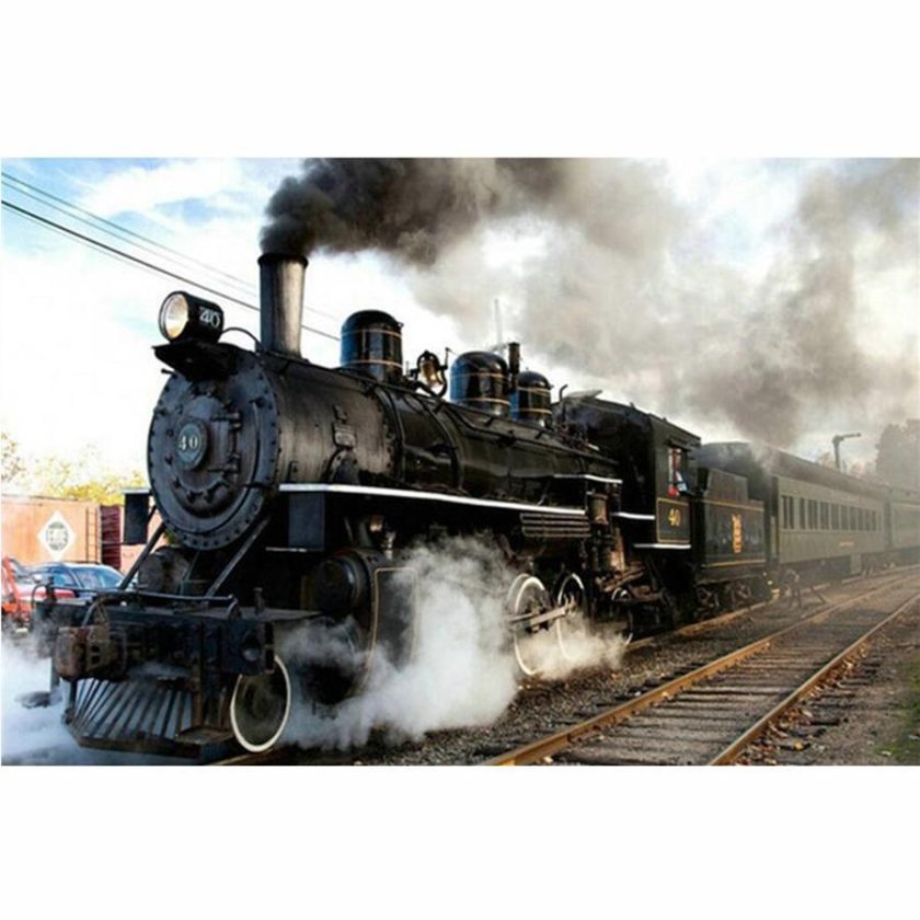 Старинные поезда