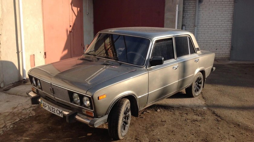 ВАЗ 2106 мокрый асфальт