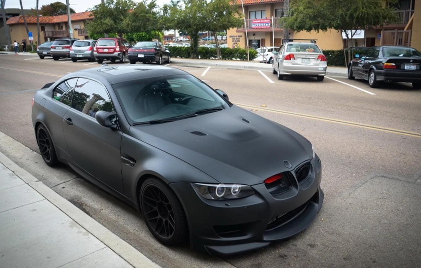 BMW e92 m3 Black Matte
