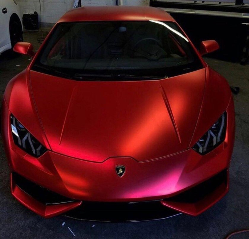 Ламборгини Хуракан хромированная