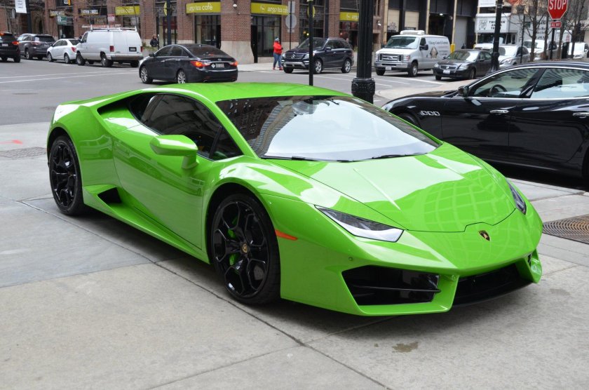 Грин колор Ламборджини