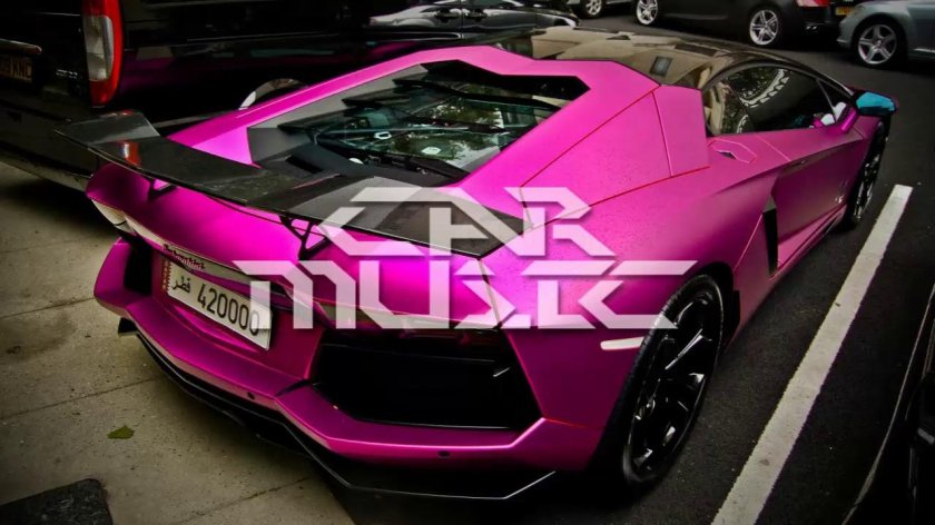 Lamborghini Aventador lp700 розовый