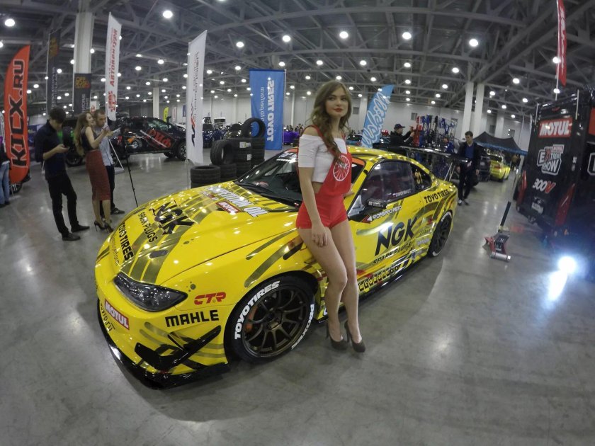 Moscow Tuning show 2016 девушки