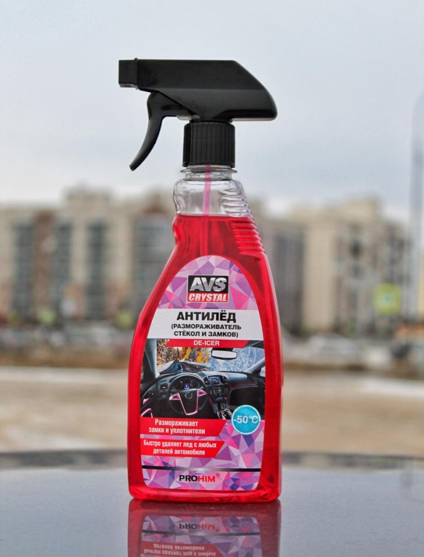 Размораживатель стекол/замков антилед 500мл