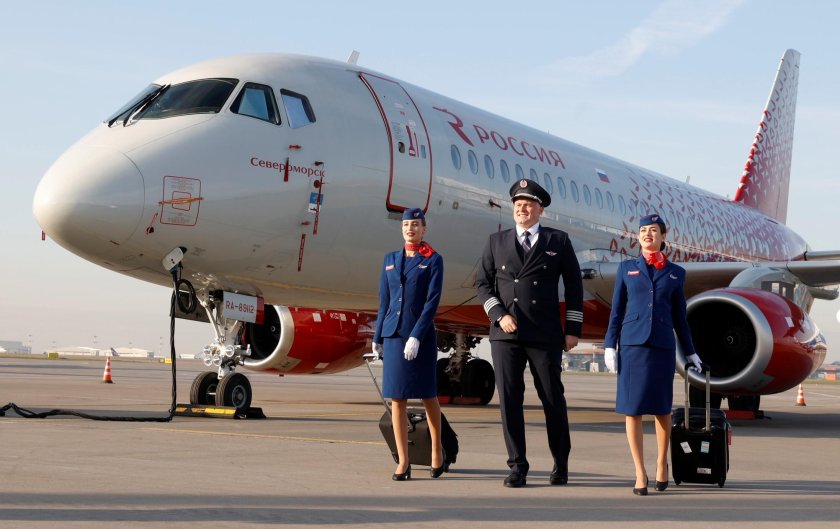 Авиакомпания россия самолеты