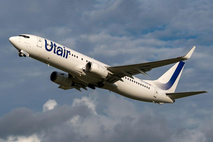 Самолеты авиакомпании ютэйр