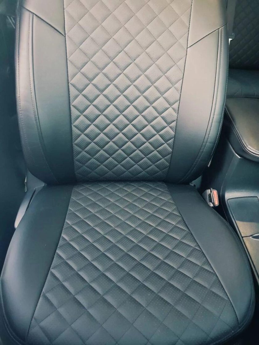 Чехлы Автопилот ромб экокожа