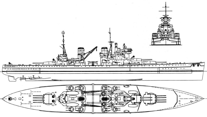 Линкоры типа Король Георг 5
