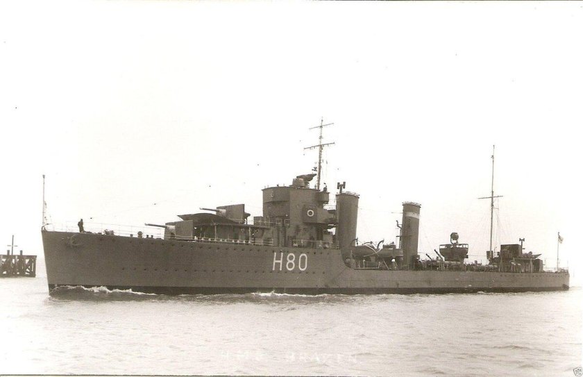 Эсминцы 2 мировой войны Великобритания