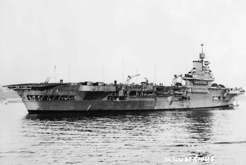 Авианосец Илластриес 1940