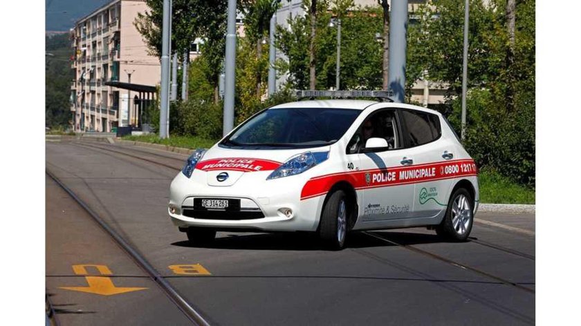Nissan Leaf Police