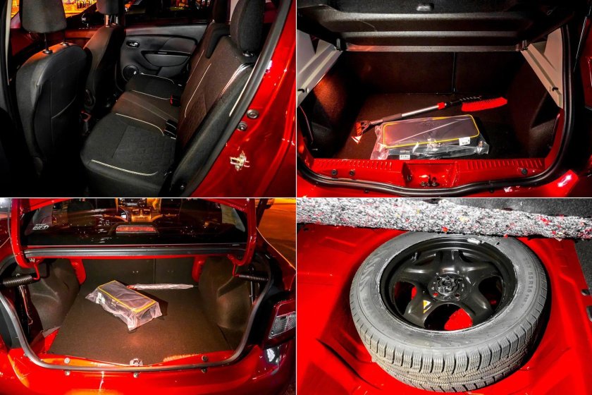 Sandero Stepway 2019 багажник