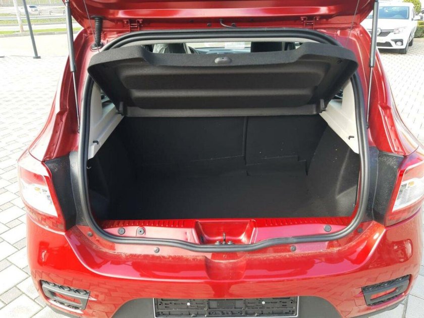 Renault Sandero Stepway 2020 багажник