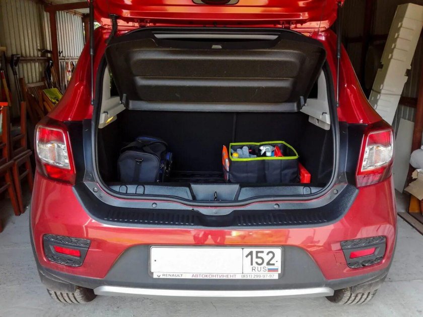 Renault Sandero Stepway 2 багажник