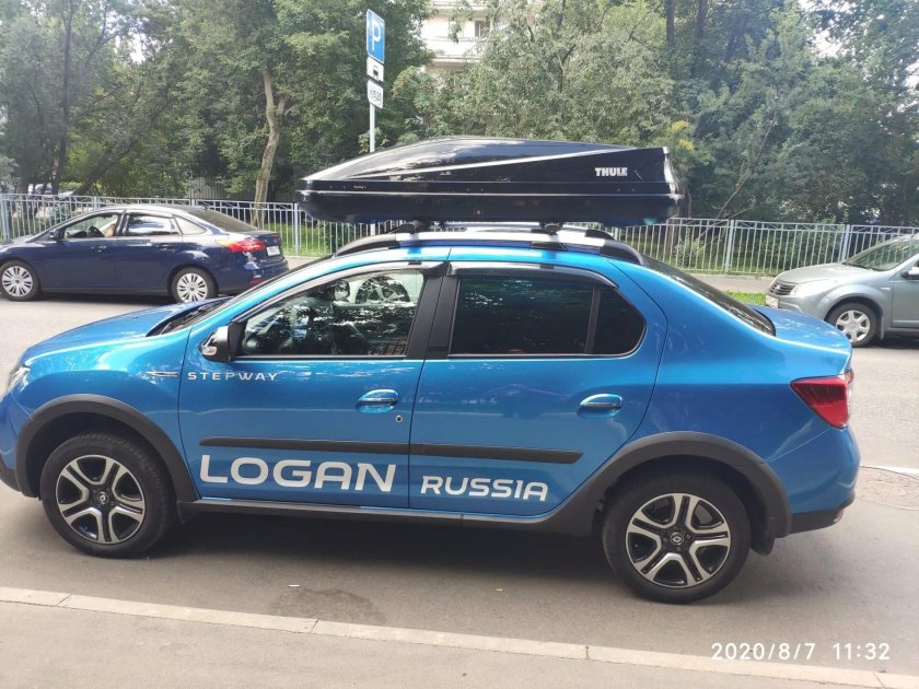 Логан степвей 2021 с рейлингами