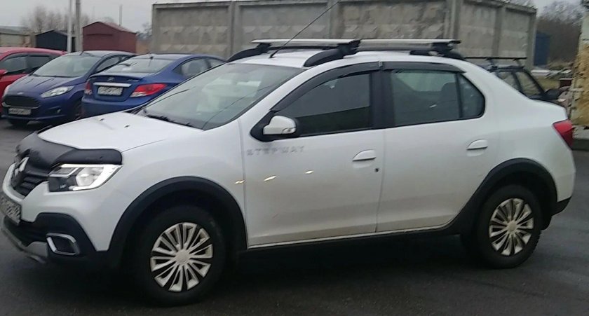Рейлинги для Renault Logan Stepway
