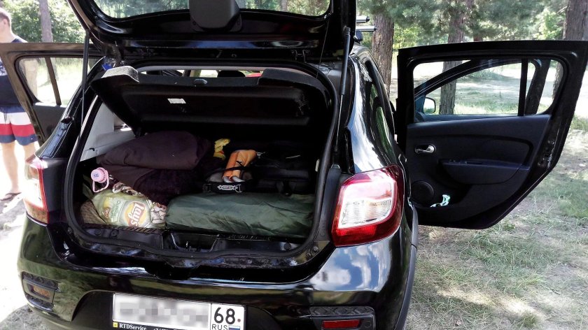 Багажник Рено Сандеро степвей 2