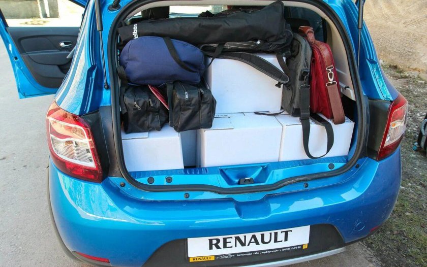 Багажник Рено Сандеро степвей 2