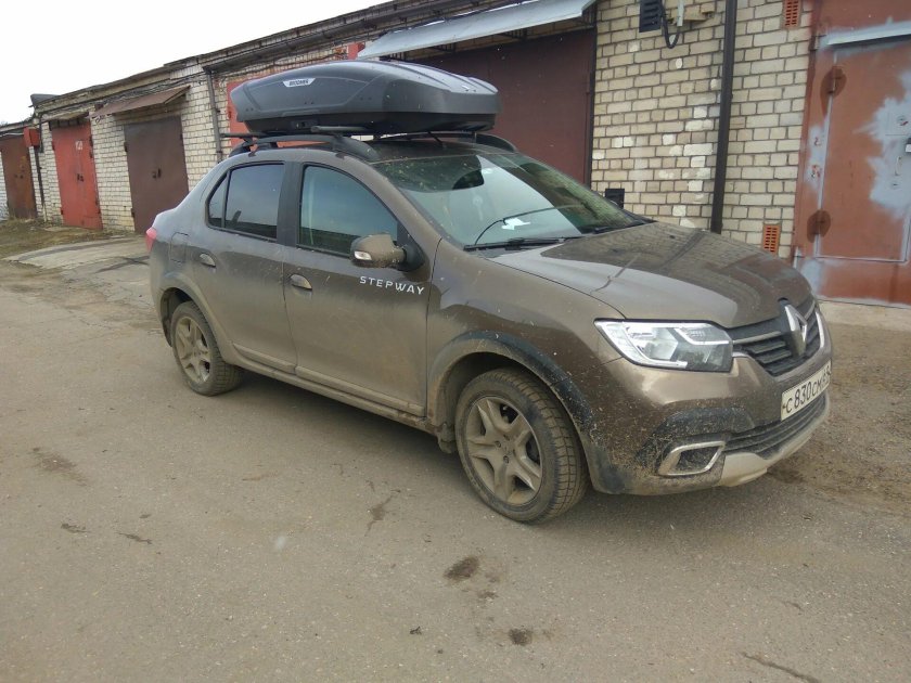 Рено Сандеро 1 с рейлингами