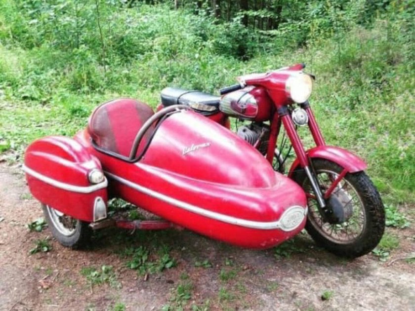 Ява 350 360 старушка с люлькой