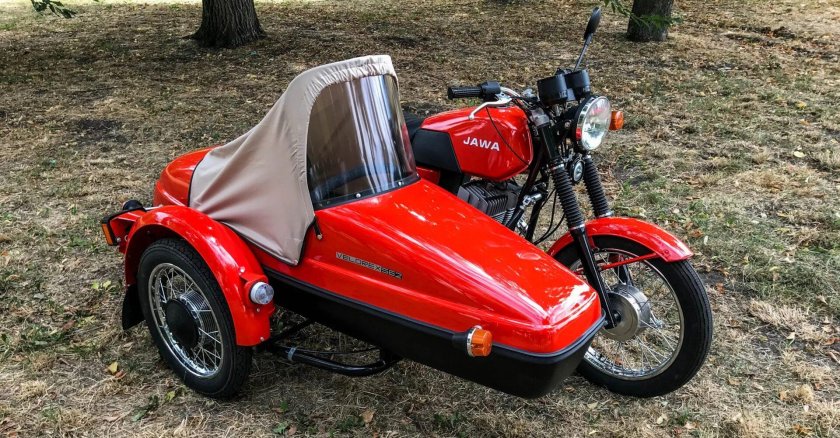 Ява 634 с коляской велорекс 562