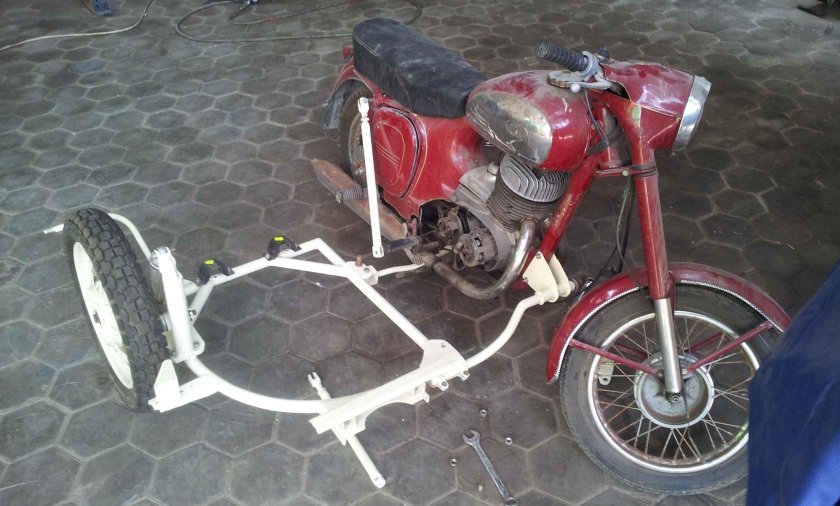 Крепление люльки Ява 634