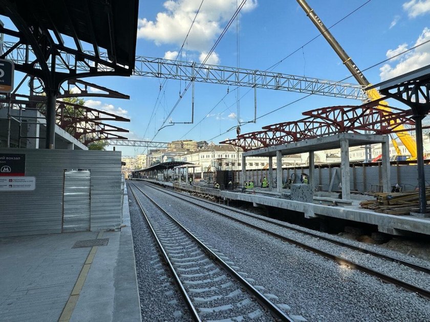 Белорусский вокзал реконструкция МЦД