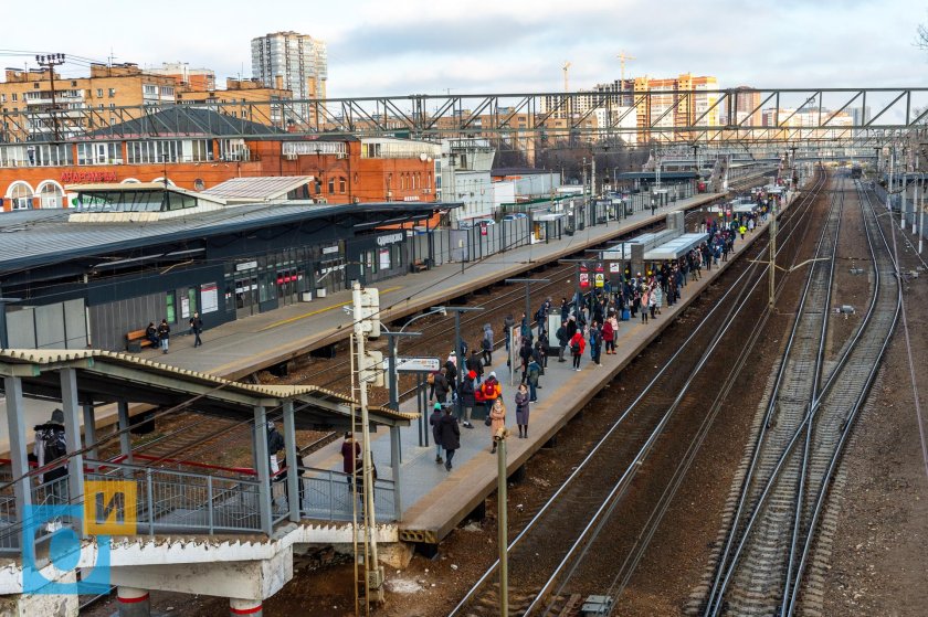 Станция Одинцово 1 путь