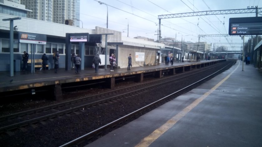 Платформа Беговая МЦД