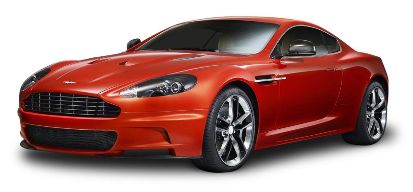 Aston Martin DBS v12 красный