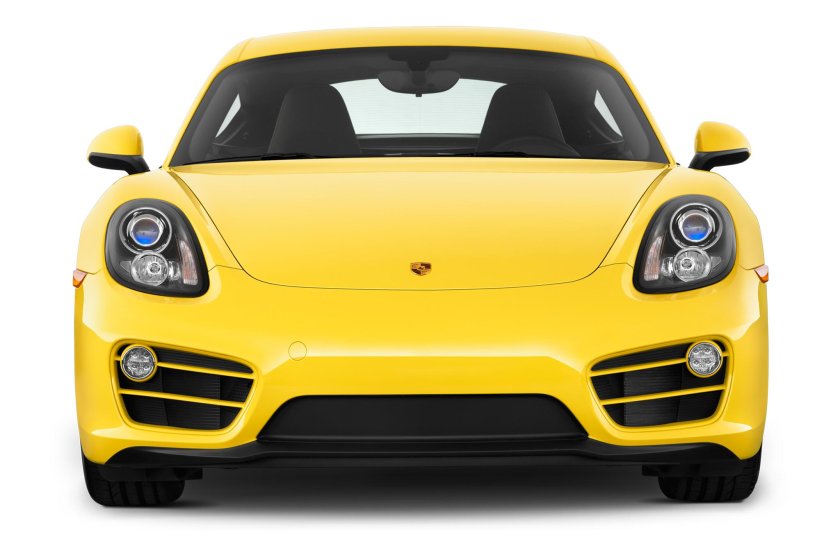 Порше 911 желтый