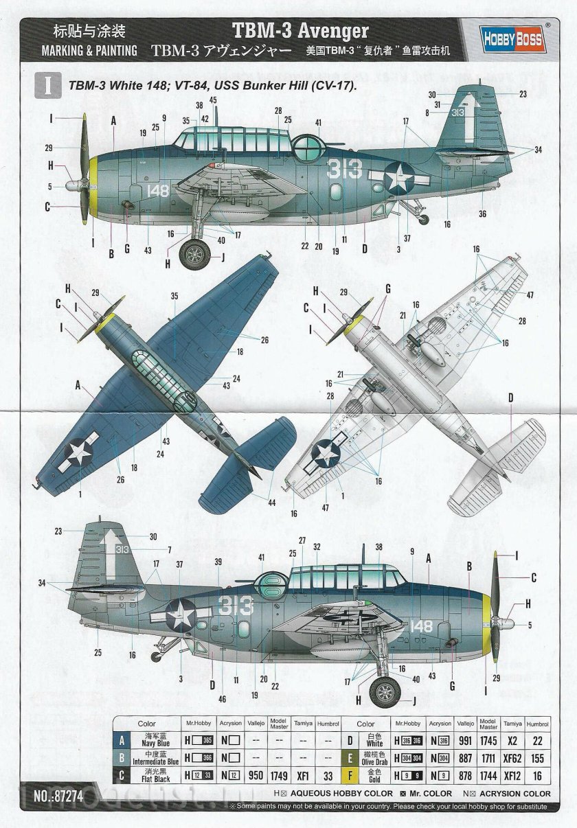 Модели самолета