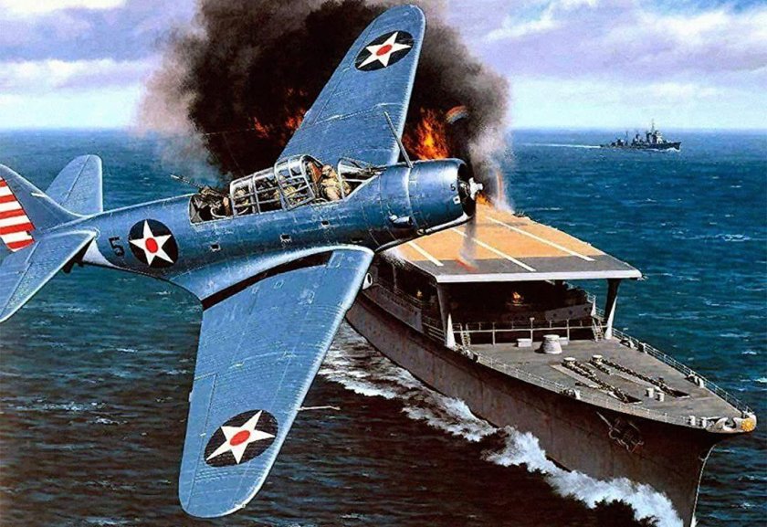 Торпедоносцы TBD Devastator