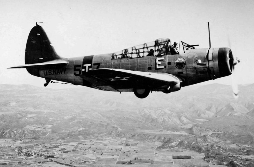 Торпедоносцы TBD Devastator