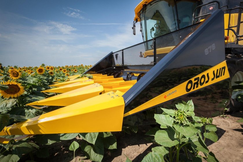 Жатка для уборки подсолнечника Ростсельмаш