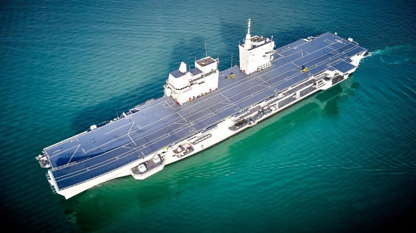 Квин элизабет авианосец