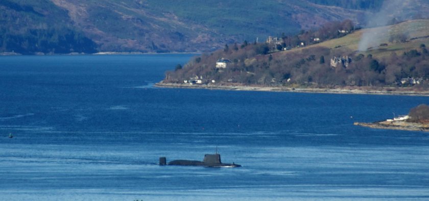 Клайд Шотландия военно-морская база