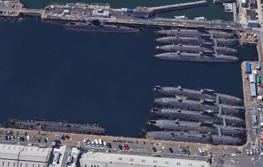 Базы подводных лодок Великобритании