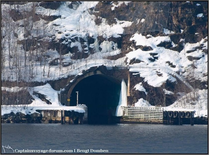 Олавсверн база подводных лодок Норвегия