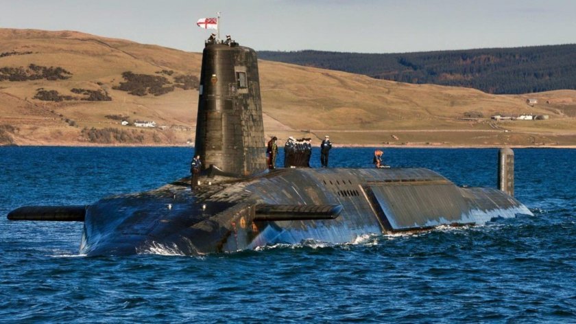 Атомная подводная лодка вэнгард