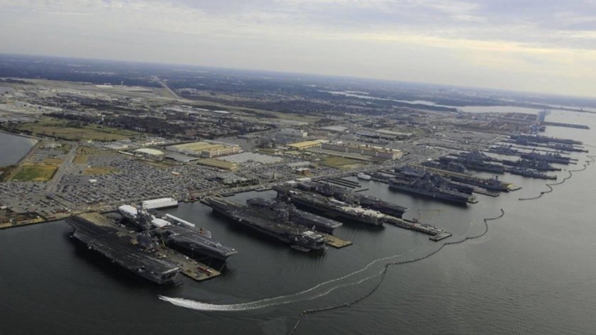 Военно морская база сша норфолк