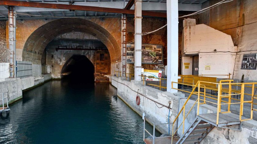 Балаклава секретная база подводных лодок