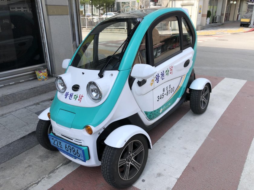 Электромобиль fulu mk1