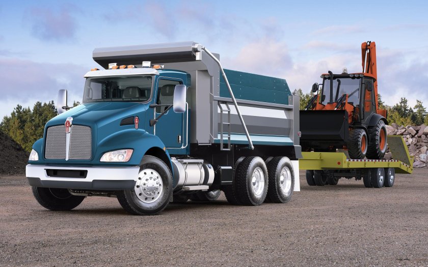 Кенворт самосвал