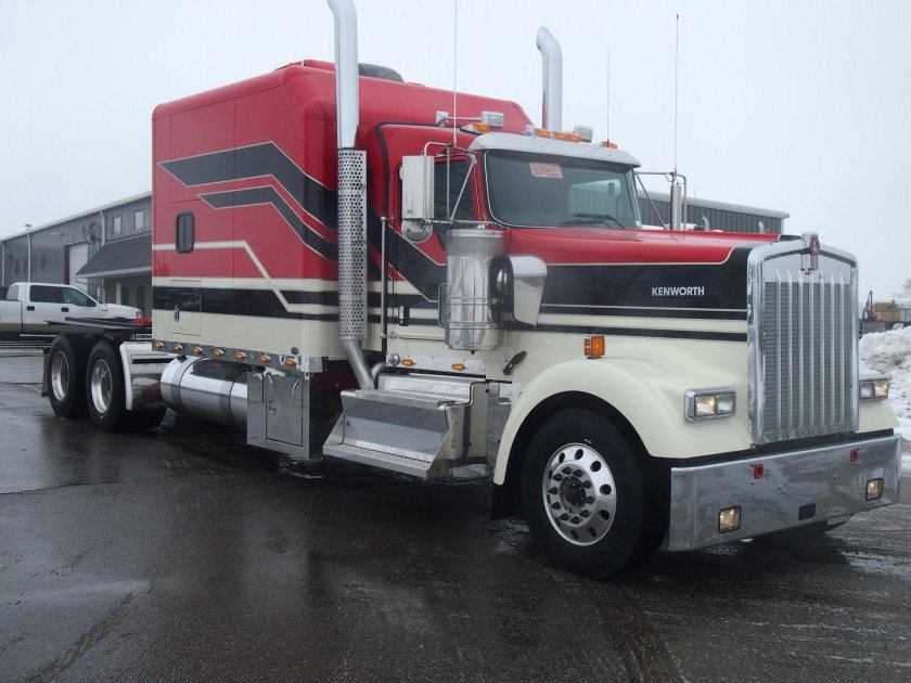 Kenworth w900 тяжеловоз